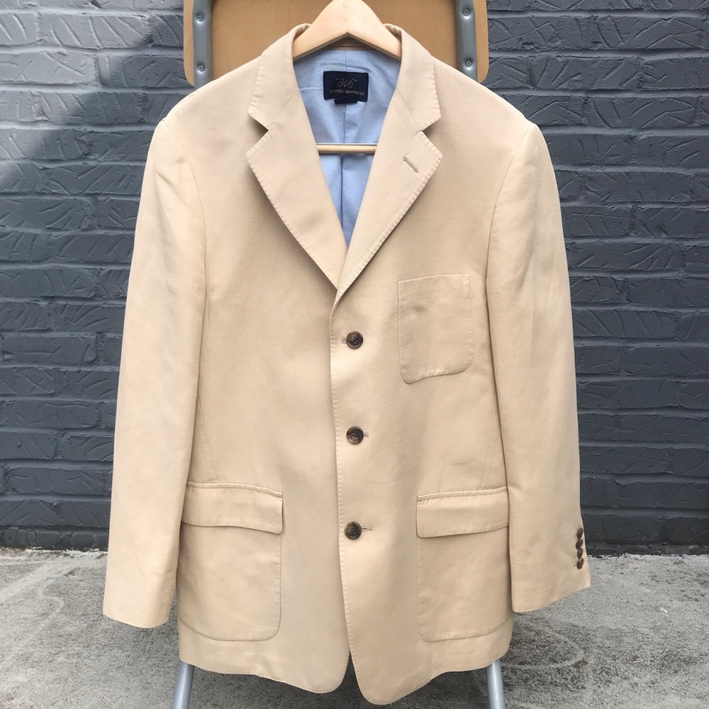 Brooks Brothers Linen Blend Sportcoat.